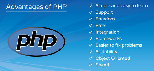 What are the advantages of using PHP?